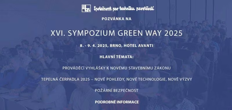 Zveme vás na XVI. sympozium GREEN WAY 2025