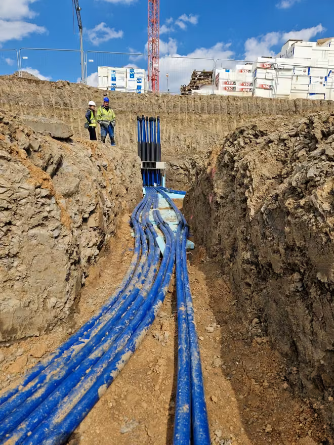 Projekt bytových domů vytápí tepelnými čerpadly země-voda