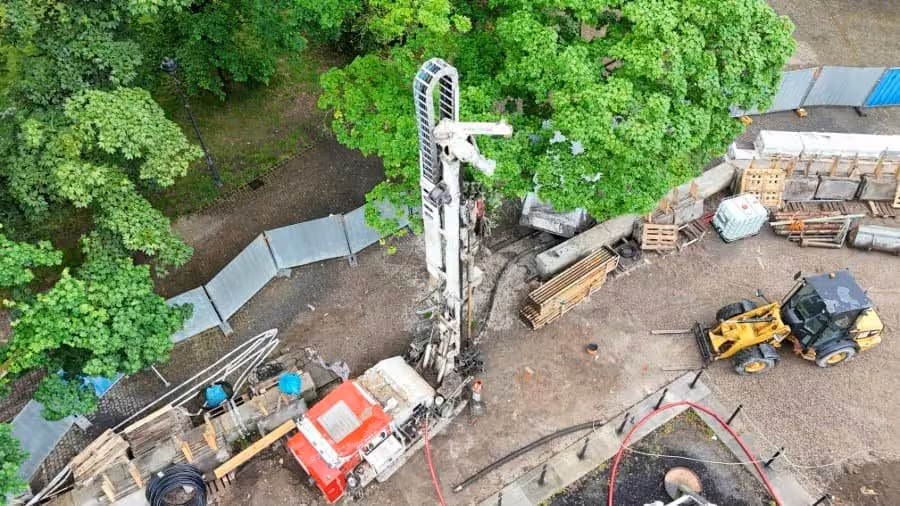 Gerotop navrhl a dodal vystrojení vrtů pro Planetárium Praha