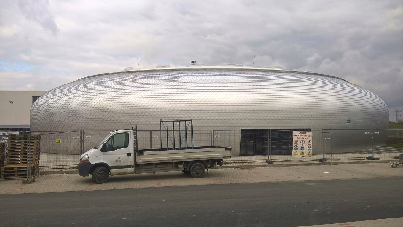 Tepelná čerpadla vytápí sportovní halu
