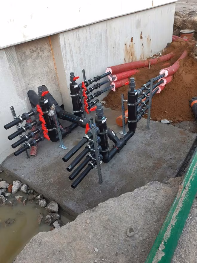 Tepelná čerpadla budou vytápět halu po rekonstrukci