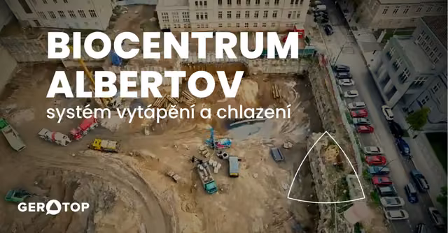 Geotermální vrty pro nový univerzitní kampus na Albertově