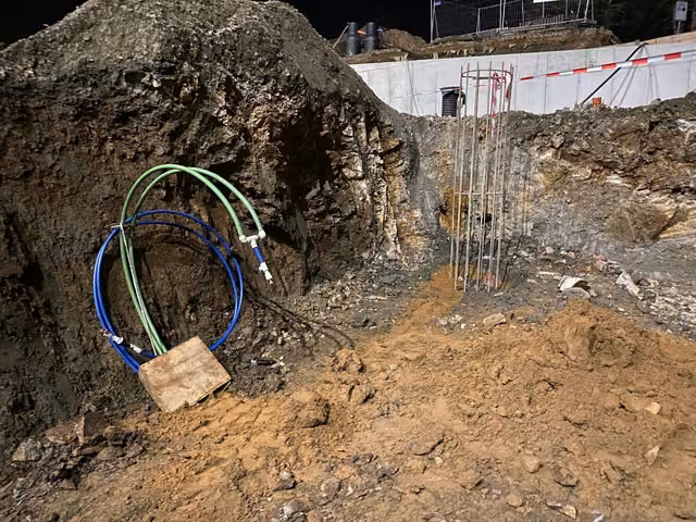 Tepelná čerpadla s energo piloty vytápí a chladí nemocnici