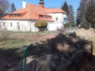Zámek, který vytápí tepelnými čerpadly země - voda