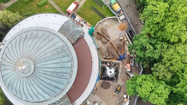 Gerotop navrhl a dodal vystrojení vrtů pro Planetárium Praha
