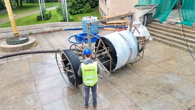 Gerotop navrhl a dodal vystrojení vrtů pro Planetárium Praha