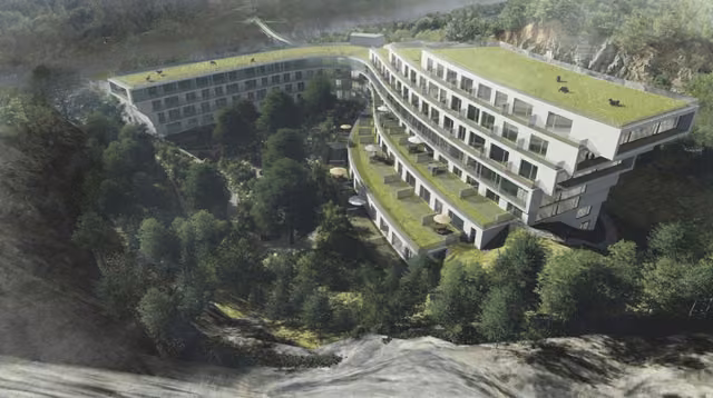 Bytový dům v lomu: Geotermální energie jako základ efektivního vytápění