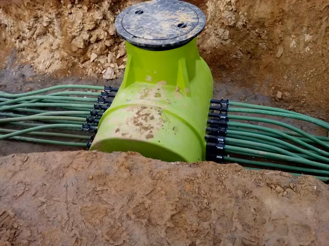 Vrty pro tepelná čerpadla na golfovém resortu