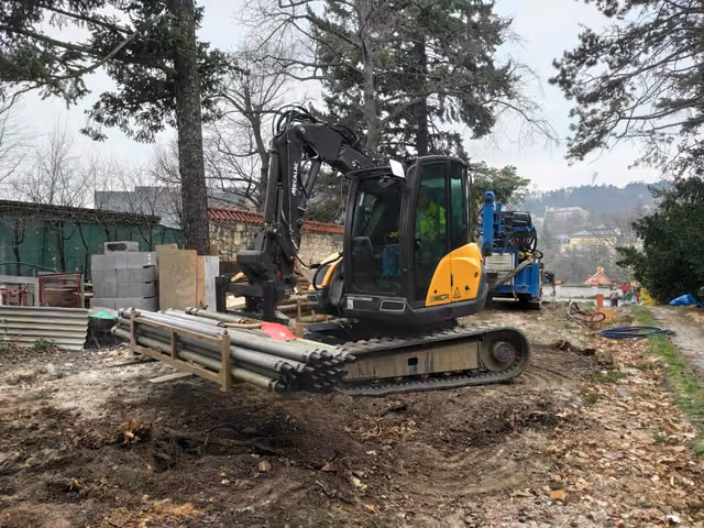 Tepelné čerpadlo s vrty a studnou