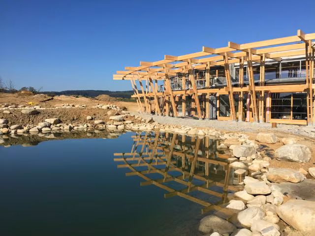 Vrty pro tepelná čerpadla na golfovém resortu