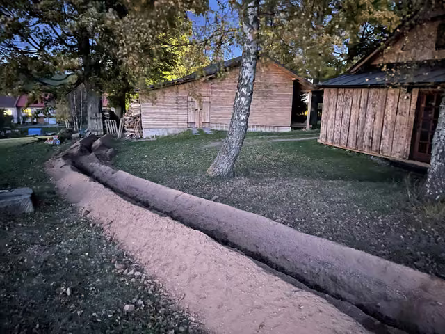 Tepelné čerpadlo země - voda vytápí srub